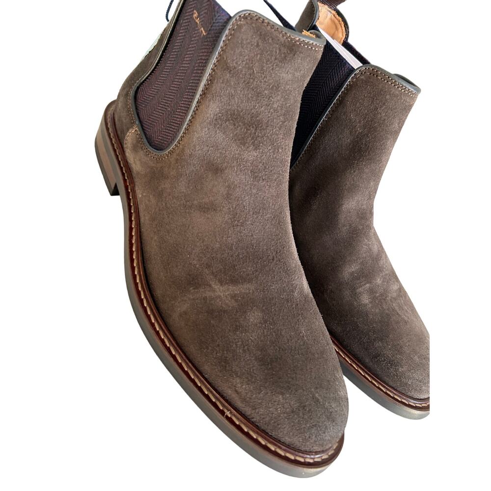 GANT Brockwill Dark Brown Boots EU 43 (US Men's 9.5-10) Classic Pull-On Style - Picture 6 of 8